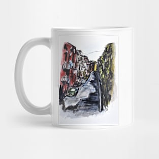 Naples City Street Mug